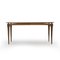 Table Rectangulaire en Bois avec Plateau en Verre, 1960s 6