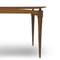 Table Rectangulaire en Bois avec Plateau en Verre, 1960s 12