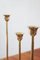 Vintage Scandinavian Candlesticks in Brass, 1960s, Set of 5 4