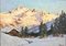 Lucien Quenard, Paesaggio di montagna, 1940, Olio su tela, con cornice, Immagine 2