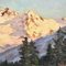 Lucien Quenard, Paesaggio di montagna, 1940, Olio su tela, con cornice, Immagine 4
