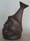Black Porcelain Man's Head Vase by Ilona Romule, Image 2