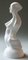 Ilona Romule, Woman Figure on a Pedestal, 21st Century, Porcelain with Silver Details 1