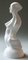 Ilona Romule, Woman Figure on a Pedestal, 21st Century, Porcelain with Silver Details, Image 1