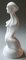 Ilona Romule, Woman Figure on a Pedestal, 21st Century, Porcelain with Silver Details, Image 4