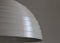 Lámpara de techo Step de metal lacado en blanco de Martinelli Luce, años 70, Imagen 3