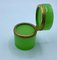 French Opaline Glass Box and Small Vases with Dishes in Lime Green, Set of 5, Image 4