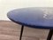 Vintage Coffee Table in Metal and Lacquered and Painting Wood, Italy, 1950s 4