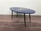 Vintage Coffee Table in Metal and Lacquered and Painting Wood, Italy, 1950s, Image 3