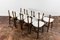 Vintage White Dining Chairs by Rajmund Teofil Hałas, 1960s, Set of 8 4
