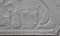 Negativo en relieve de los lobos de Roma en litofano y porcelana de hueso de Ilona Romule, Imagen 3