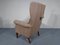 Mid-Century Wool Armchair, 1950s 4