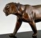 Irenee Rochard, Art Deco Sculpture of a Panther, 1930s, Bronze, Image 4