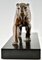 Irenee Rochard, Art Deco Sculpture of a Panther, 1930s, Bronze, Image 11