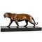 Irenee Rochard, Art Deco Sculpture of a Panther, 1930s, Bronze 1