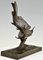 Santiago Bonome, Art Deco Sculpture of Two Carp Fish, 1930, Bronze, Image 7