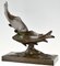 Santiago Bonome, Art Deco Sculpture of Two Carp Fish, 1930, Bronze, Image 2