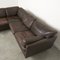 Danish Buffalo Leather Corner Sofa by Thams, 1970s 6