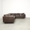 Danish Buffalo Leather Corner Sofa by Thams, 1970s, Image 8