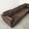 Danish Buffalo Leather Corner Sofa by Thams, 1970s, Image 4