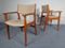 Danish Teak Armchairs with Wool Upholstery, Set of 2, Image 9