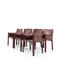 CAB 413 Chairs by Mario Bellini for Cassina, 1980s, Set of 6 4