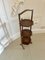 Edwardian Inlaid Mahogany 3 Tier Cake Stand, 1900s 7