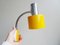 Yellow Wall Lamp with Chrome Plate, 1960s, Image 4