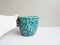 Vaso in ceramica con smalto scorrevole, anni '50, Immagine 7