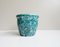 Maceta de cerámica con esmaltado continuo, años 50, Imagen 8