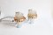 Belgian Space Age Spiked Glass Wall Sconces from Massive, 1960s, Set of 2, Image 24