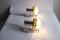 Belgian Space Age Spiked Glass Wall Sconces from Massive, 1960s, Set of 2 17