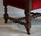 Victorian Acobean Revival Carved Ornate Throne Chair, 1850 7