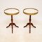 Marble Top Wine Tables, 1950s, Set of 2 1