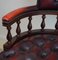 Captain's Swivel Desk Chair in Mahogany, Image 10