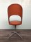 Vintage Italian Swivel Chair in Metal and Skai, 1950s 14