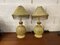 Oriental Painted Tole Lamps, Set of 2 2