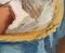 Henry Meylan, Bébé assis dans son couffin, Oil on Canvas, Image 3
