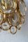 Hollywood Regency Wandlampen aus Messing & Kristallglas von Palwa, 2 . Set 5