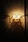 Lampade da parete Hollywood Regency in ottone e cristallo di Palwa, set di 2, Immagine 7