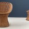 Vintage Sessel aus Korbgeflecht & Rattan, 1970er, 6er Set 3