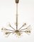 Sputnik Atomic Flower Chandelier Pendant Light by Emil Stejner for Rupert Nikoll, Austria, 1950s 1