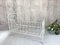 French Wrought Iron Day Bed in White Metal 2