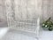 French Wrought Iron Day Bed in White Metal 3