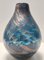 Blue Murano Glass Vase by Fratelli Toso, 1940s, Image 4