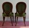 Vintage Walnut Framed Dining Chairs by Gillows of Lancaster, Set of 4, Image 13