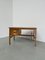 Modern Pine Desk with Two Drawers, 1980s 4