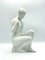 Kneeling Nude Woman Figurine from Royal Dux, 1960s 1