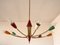 Lampada da soffitto Sputnik, Italia, anni '50, Immagine 3