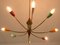 Italian Sputnik Ceiling Lamp, 1950s 9
